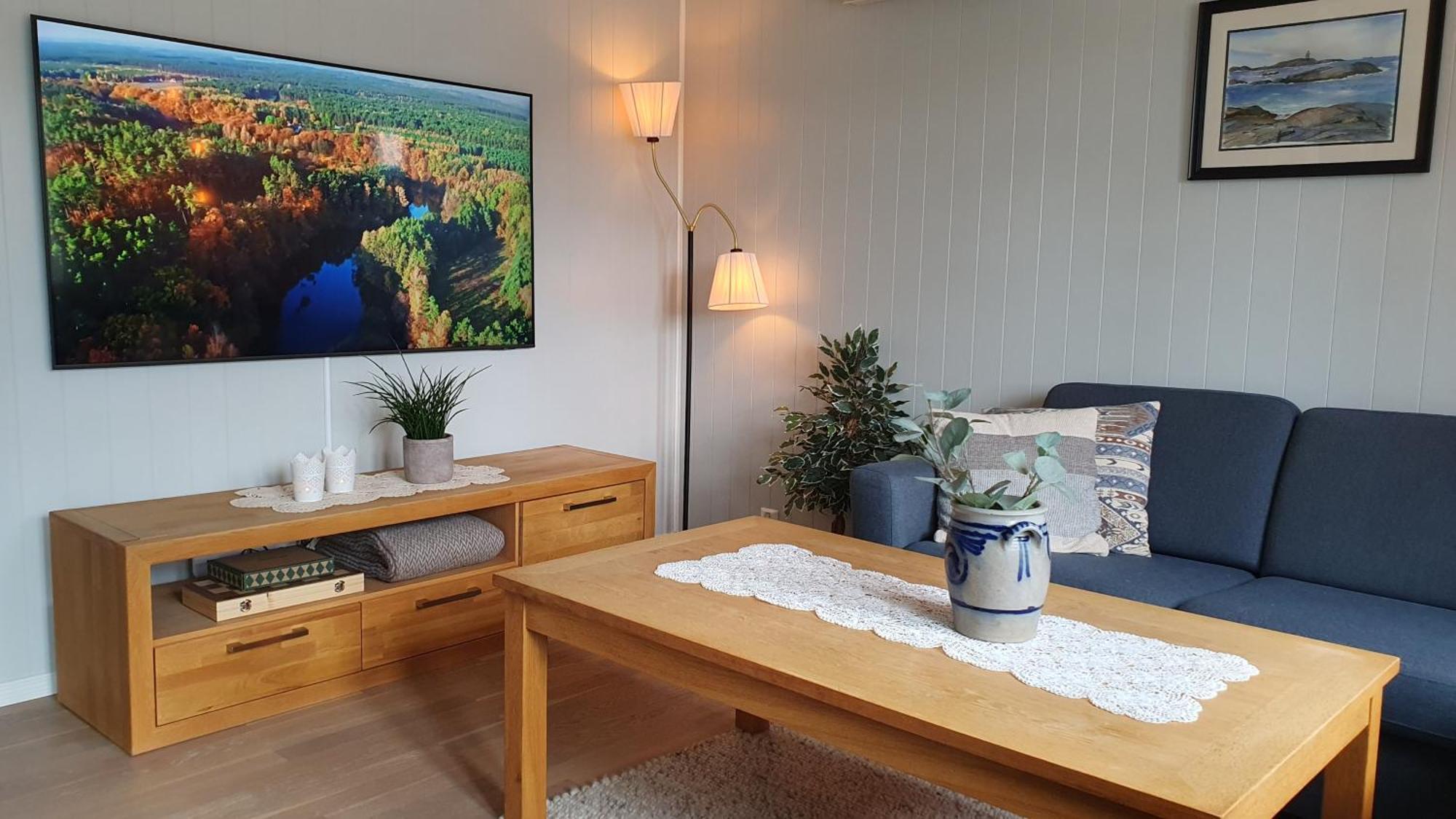 Trygheim Feriehus Bud エクステリア 写真